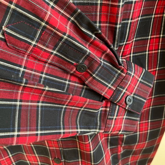 Talbots Plaid Button Down Shirt - Picture 7 of 7